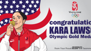 Olympic Banner | Kara Lawson